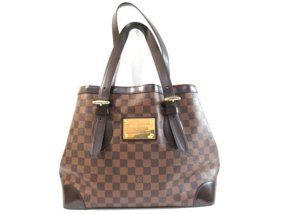 LOUIS VUITTON Bag Tote Hampstead Damier